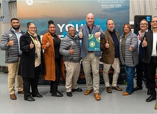 Alderman James Vos, Mayoral Committee Member for Economic Growth, with the Investment Facilitation Branch from the City of Cape Town.